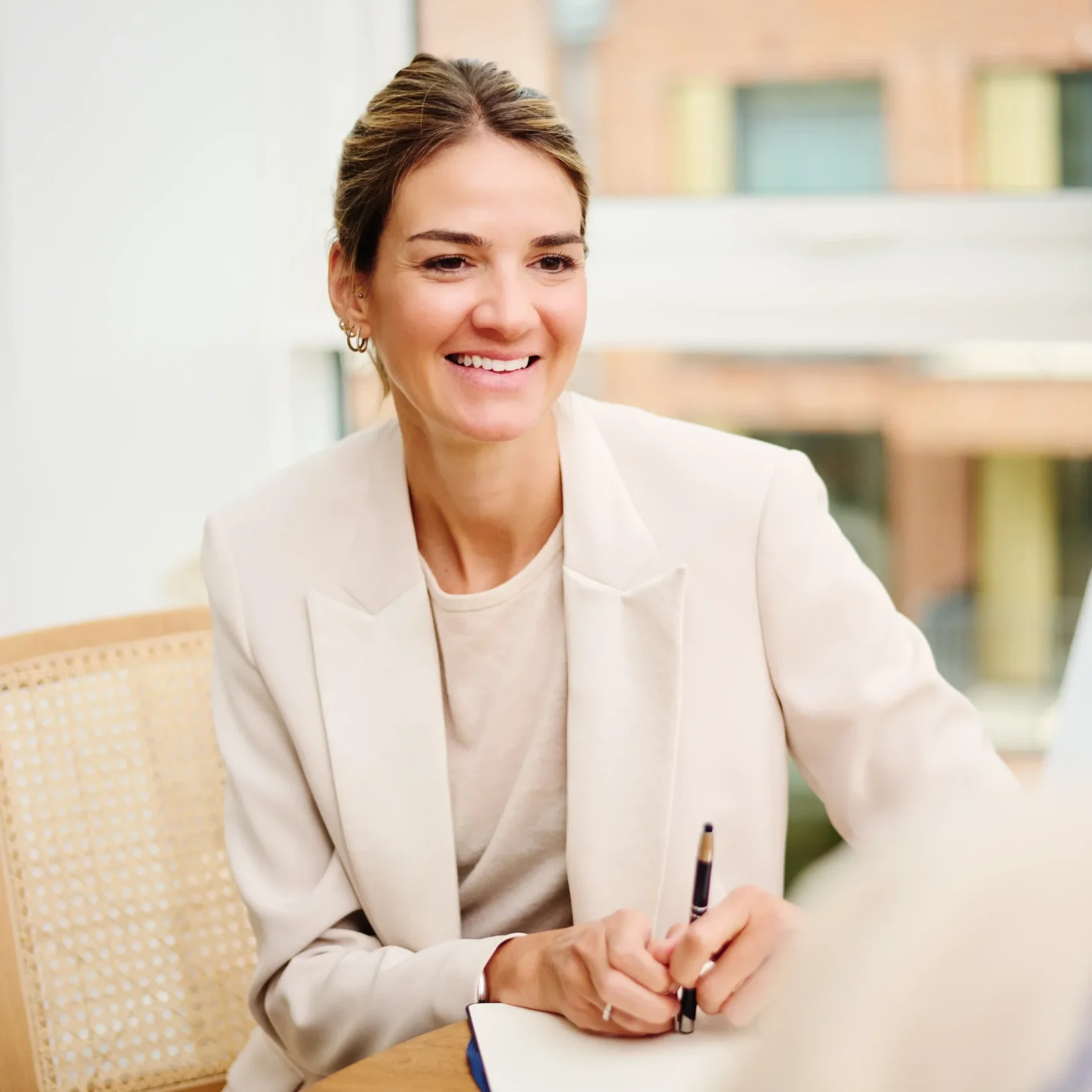 Professional development coaching session with entrepreneur in London.